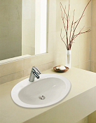 Раковина Jacob Delafon Ovale Dessus E1358 50 см , изображение 2