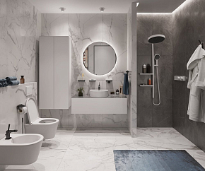 Фото Душевая стойка Hansgrohe Rainfinity 26842700