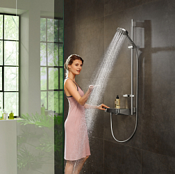 Фото Душевой гарнитур Hansgrohe Raindance Select S 27667000