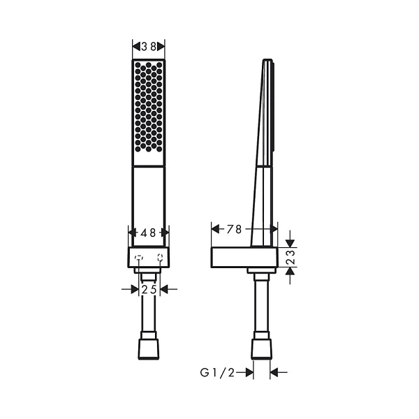 Душевой гарнитур Hansgrohe Rainfinity 26857000 , изображение 8