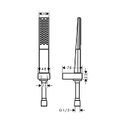 Душевой гарнитур Hansgrohe Rainfinity 26857000 , изображение 8