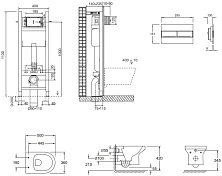 Комплект Jacob Delafon Elite E21755RU-00 , изображение 11