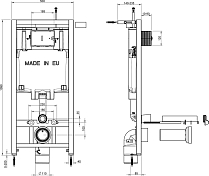 Комплект Jacob Delafon Elite E21742RU-00 , изображение 9