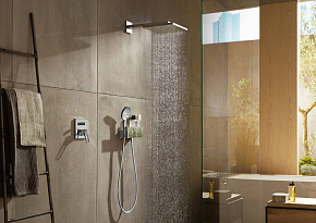 Фото Шланговое подключение Hansgrohe Fixfit Porter 26456000 держатель для душа