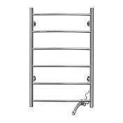 Полотенцесушитель электрический Domoterm Классик 50x80 R , изображение 1