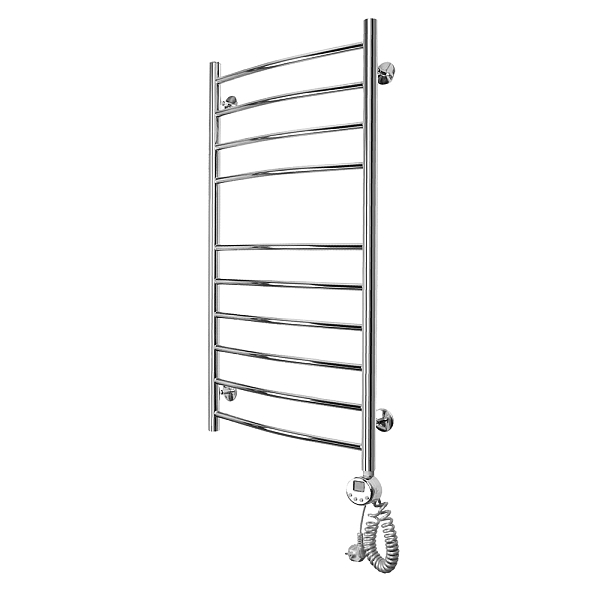 Полотенцесушитель электрический Domoterm Калипсо 50x100 R хром , изображение 2