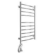 Полотенцесушитель электрический Domoterm Калипсо 50x100 L хром , изображение 2