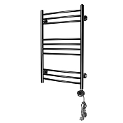 Изображение Полотенцесушитель электрический Domoterm Калипсо 50x80 R черный Полотенцесушитель электрический Domoterm Калипсо 50x80 R черный , изображение 2