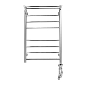 Изображение Полотенцесушитель электрический Domoterm Медея 50x80 R с полкой Полотенцесушитель электрический Domoterm Медея 50x80 R с полкой , изображение 1