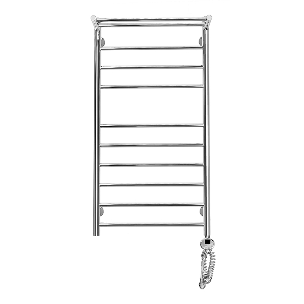 Полотенцесушитель электрический Domoterm Медея 50x100 R с полкой , изображение 1