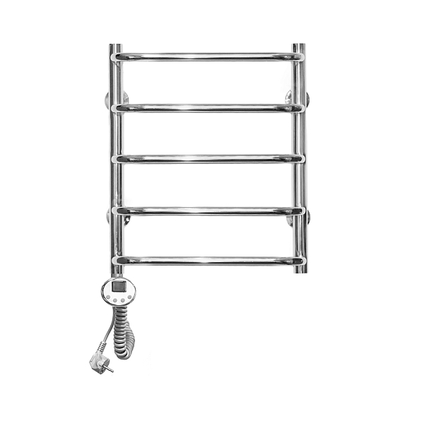 Полотенцесушитель электрический Domoterm Стефано П5 40x50 L хром , изображение 1