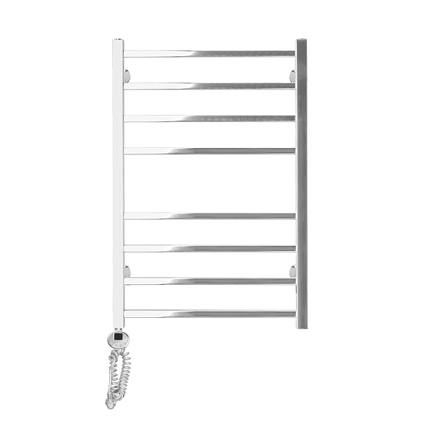 Полотенцесушитель электрический Domoterm Квадро П8 50х80 L хром , изображение 1