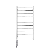 Полотенцесушитель электрический Domoterm Куба П10 50х100 L хром , изображение 1