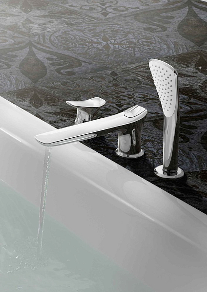 Смеситель Kludi Ambienta 534470575 на борт ванны , изображение 4