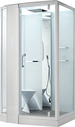 Фото Душевая кабина Orans 89105RW белая, с баней