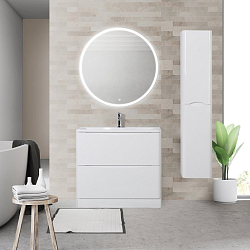 Фото Шкаф-пенал BelBagno Acqua ACQUA-1600-2A-SC-BL-P