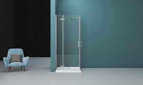 Фото Душевой уголок BelBagno Kraft KRAFT-AH-22-100/90-C-Cr-L