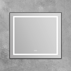 Фото Зеркало BelBagno SPC-KRAFT-885-785-TCH-WARM-NERO