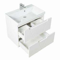 Фото Тумба под раковину BelBagno Vittoria 90 подвесная, bianco opaco
