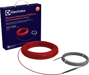 Фото Теплый пол Electrolux Twin Cable ETC 2-17-600 35,3 м.