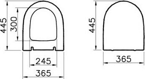 Фото Крышка-сиденье Vitra Sento 130-003-009 с микролифтом