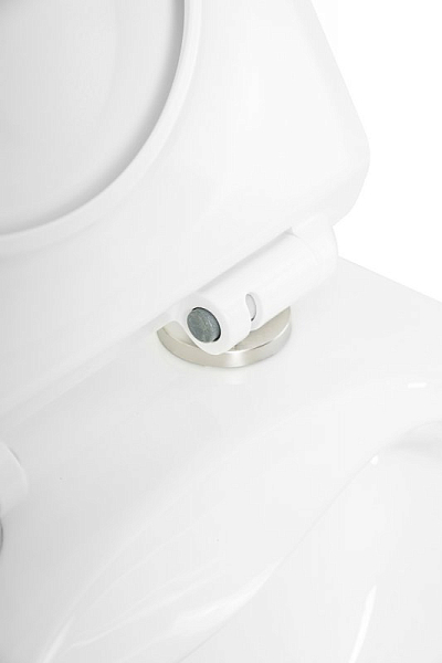 Унитаз подвесной BelBagno Sela безободковый, белый , изображение 8