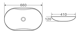 Изображение Раковина BelBagno BB1334 65 см Раковина BelBagno BB1334 65 см , изображение 11