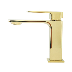 Фото Смеситель BelBagno Luce LUC-LVM-ORO для раковины