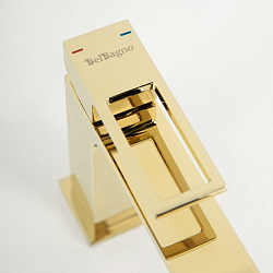 Фото Смеситель BelBagno Luce LUC-LVM-ORO для раковины