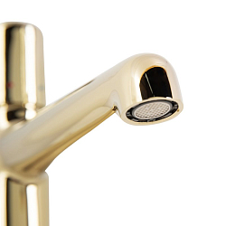 Фото Смеситель BelBagno Uno UNO-LVM-ORO для раковины