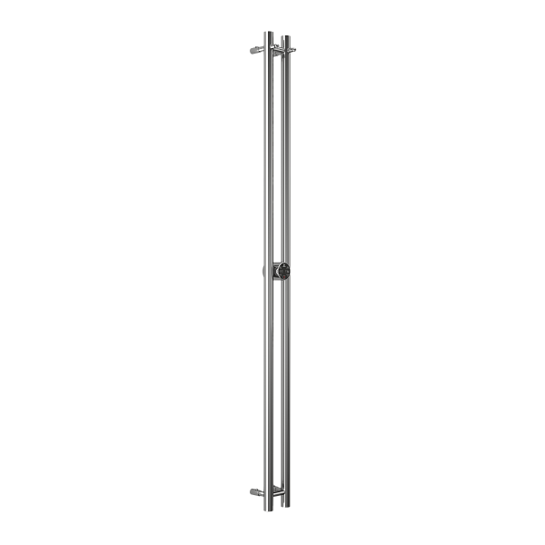 Полотенцесушитель электрический Terminus Duo 160 см, хром , изображение 2