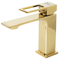 Фото Смеситель BelBagno Luce LUC-LVM-ORO для раковины