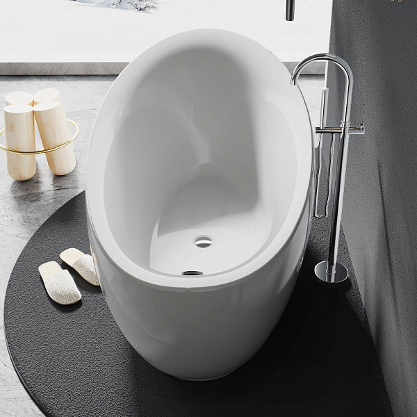 Акриловая ванна Black&White Swan 225SB00 180x90 , изображение 3