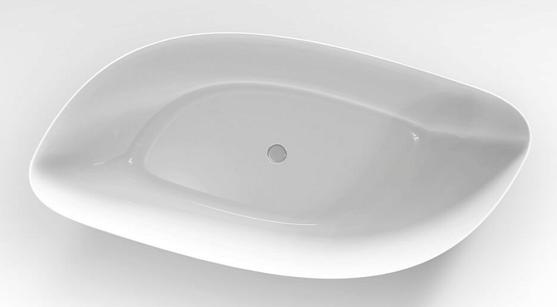 Акриловая ванна Black&White Swan 222SB00 180x90 , изображение 1