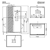 Душевая кабина Black&White Galaxy G8028 115х90 , изображение 10