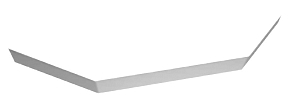 Фото Экран для поддона Cezares TRAY-S-P-100-SCR-W