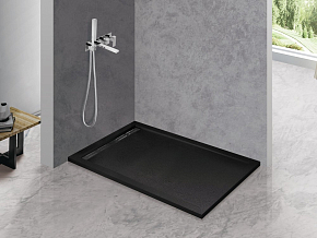 Фото Поддон для душа Cezares TRAY-AS-AH-120/90-30-NERO