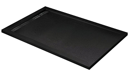Поддон для душа Cezares TRAY-AS-AH-120/90-30-NERO , изображение 1