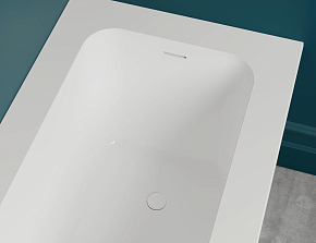 Фото Ванна из искусственного камня Salini Orlando Vasta Kit 102114G 190х100