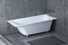 Ванна из искусственного камня Salini Orlando 102012M 180х80 матовая , изображение 5