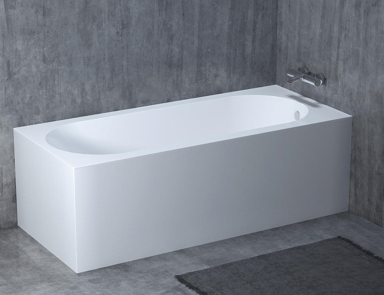 Ванна из искусственного камня Salini Ornella 102312M 180х80 матовая , изображение 5