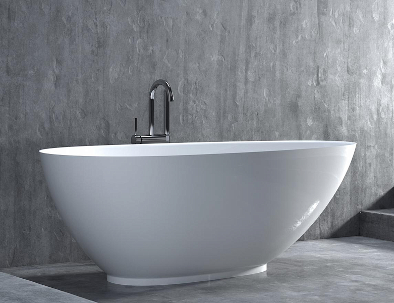 Ванна из искусственного камня Salini Paola 101512SM 172х82 матовая , изображение 4