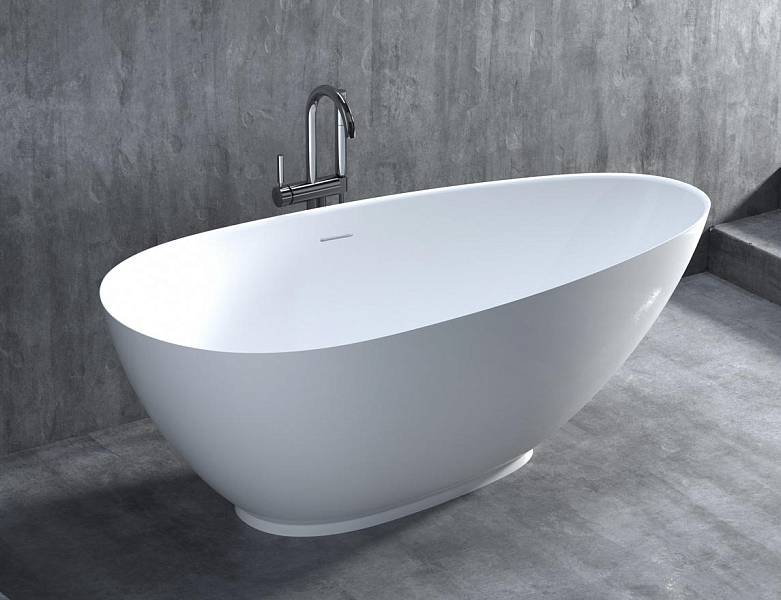 Ванна из искусственного камня Salini Paola 101512SM 172х82 матовая , изображение 5