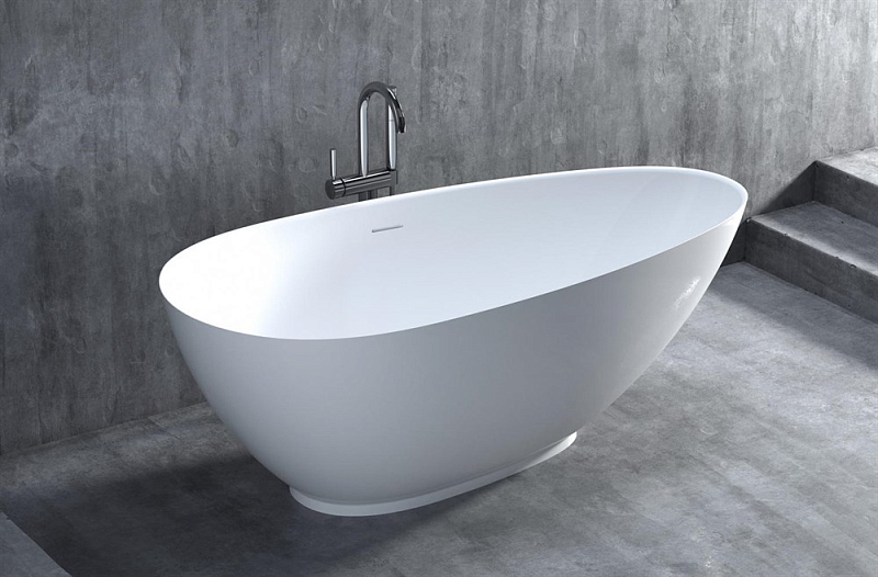 Ванна из искусственного камня Salini Paola 101512SM 172х82 матовая , изображение 6