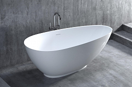 Ванна из искусственного камня Salini Paola 101512SM 172х82 матовая , изображение 6