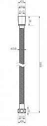 Фото Душевой шланг Cezares CZR-FMM-200-01