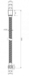Фото Душевой шланг Cezares CZR-FMM-200-NOP