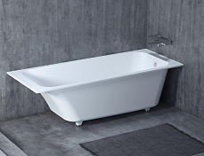 Ванна из искусственного камня Salini Orlando 102012M 180х80 матовая , изображение 1
