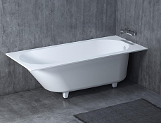 Ванна из искусственного камня Salini Ornella 102312M 180х80 матовая , изображение 1