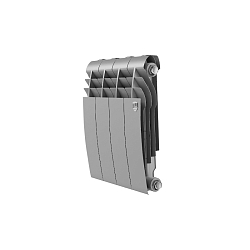 Фото Радиатор Royal Thermo BiLiner 350 /Silver Satin - 4 секц.